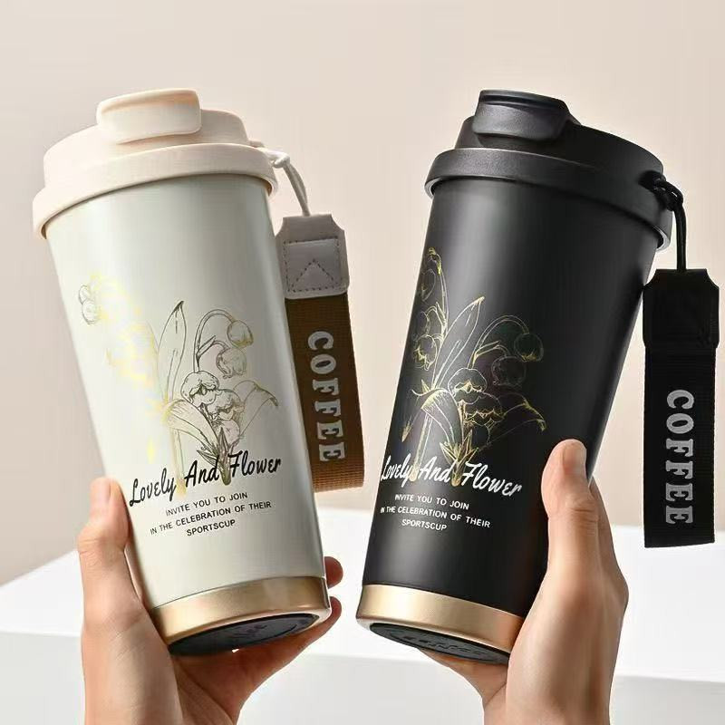 Dual-Drink Stainless Steel Lily Cup/Bottle